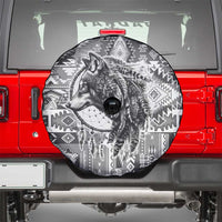 Indigenous Peoples Day Spare Tire Cover Native American Wolf with Dreamcatcher - Wonder Print Shop