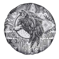 Indigenous Peoples Day Spare Tire Cover Native American Wolf with Dreamcatcher - Wonder Print Shop