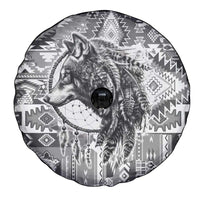 Indigenous Peoples Day Spare Tire Cover Native American Wolf with Dreamcatcher - Wonder Print Shop