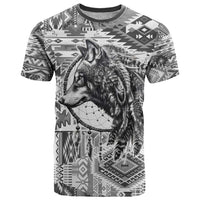 Indigenous Peoples Day T Shirt Native American Wolf with Dreamcatcher - Wonder Print Shop