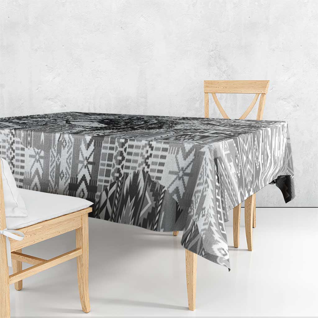 Indigenous Peoples Day Tablecloth Native American Wolf with Dreamcatcher - Wonder Print Shop
