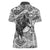 Indigenous Peoples Day Women Polo Shirt Native American Wolf with Dreamcatcher - Wonder Print Shop