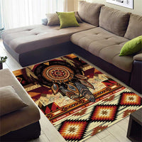 Make America Native Again Area Rug Indigenous Peoples Day - Wonder Print Shop