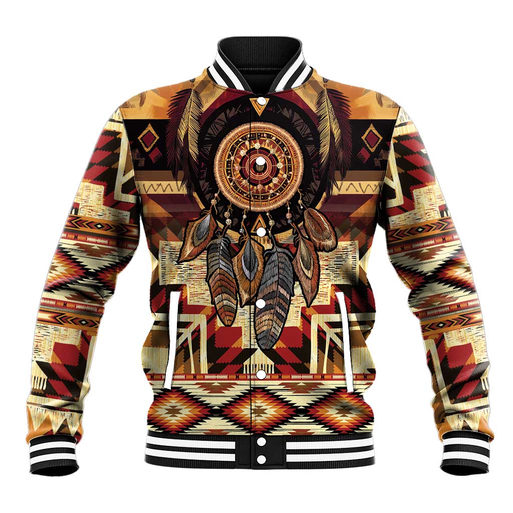Make America Native Again Baseball Jacket Indigenous Peoples Day - Wonder Print Shop