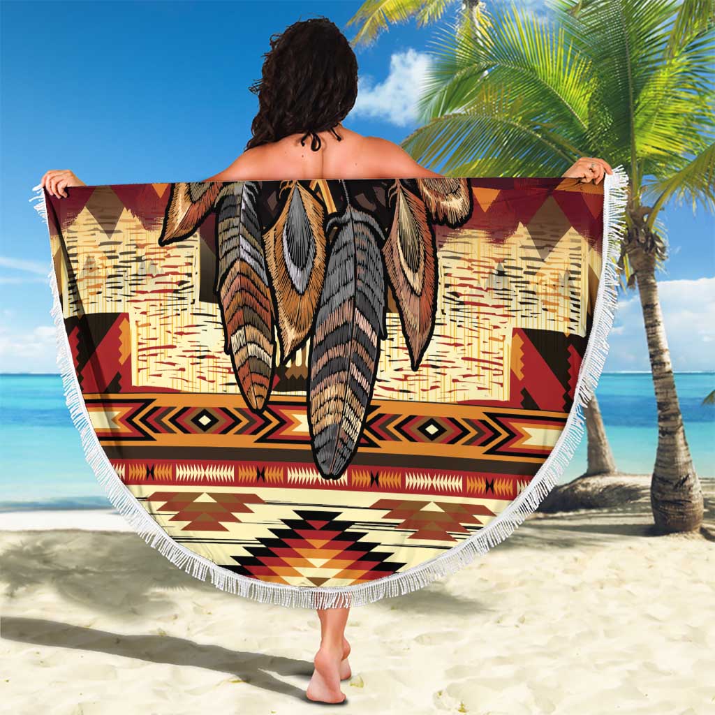 Make America Native Again Beach Blanket Indigenous Peoples Day - Wonder Print Shop