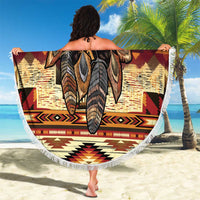 Make America Native Again Beach Blanket Indigenous Peoples Day - Wonder Print Shop