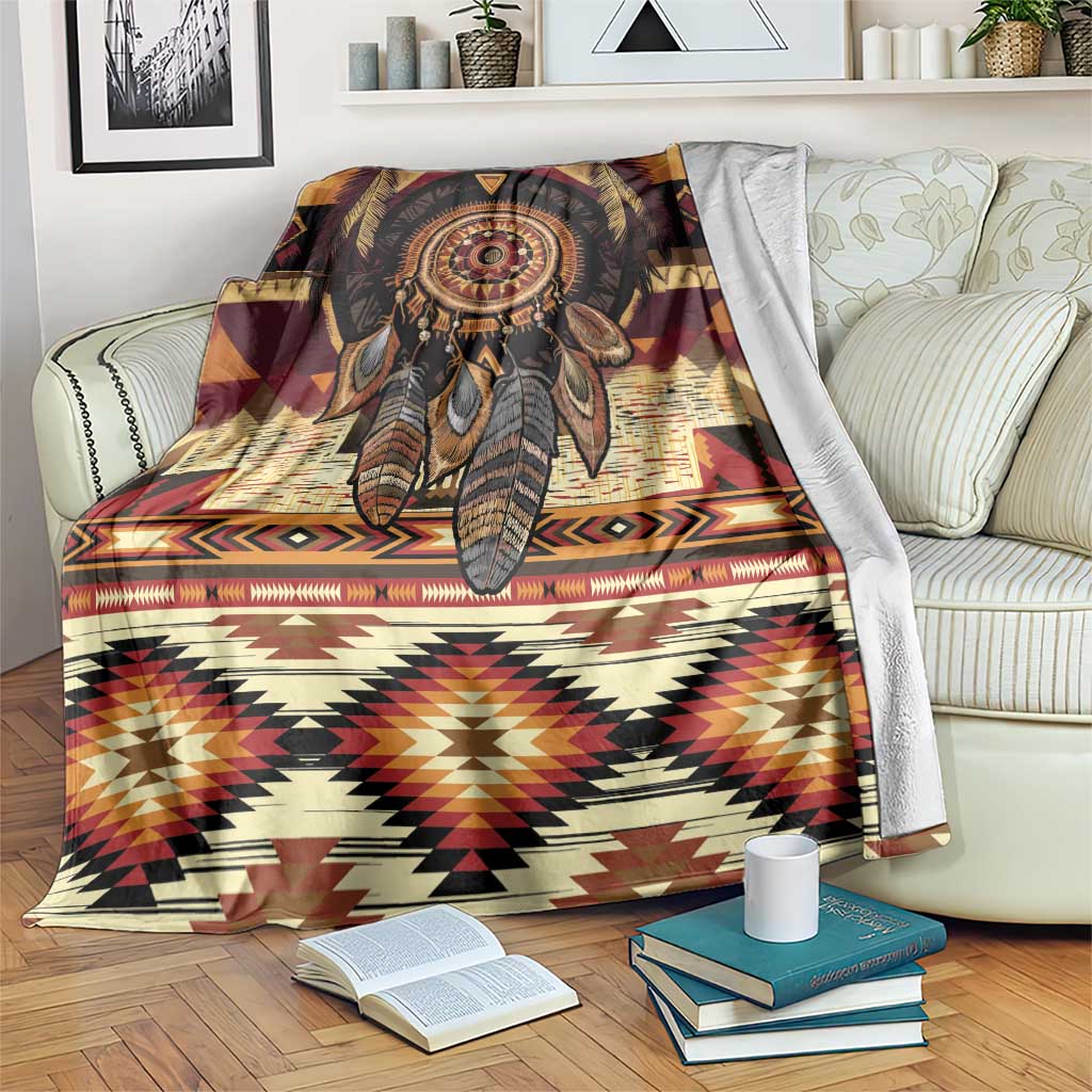 Make America Native Again Blanket Indigenous Peoples Day - Wonder Print Shop