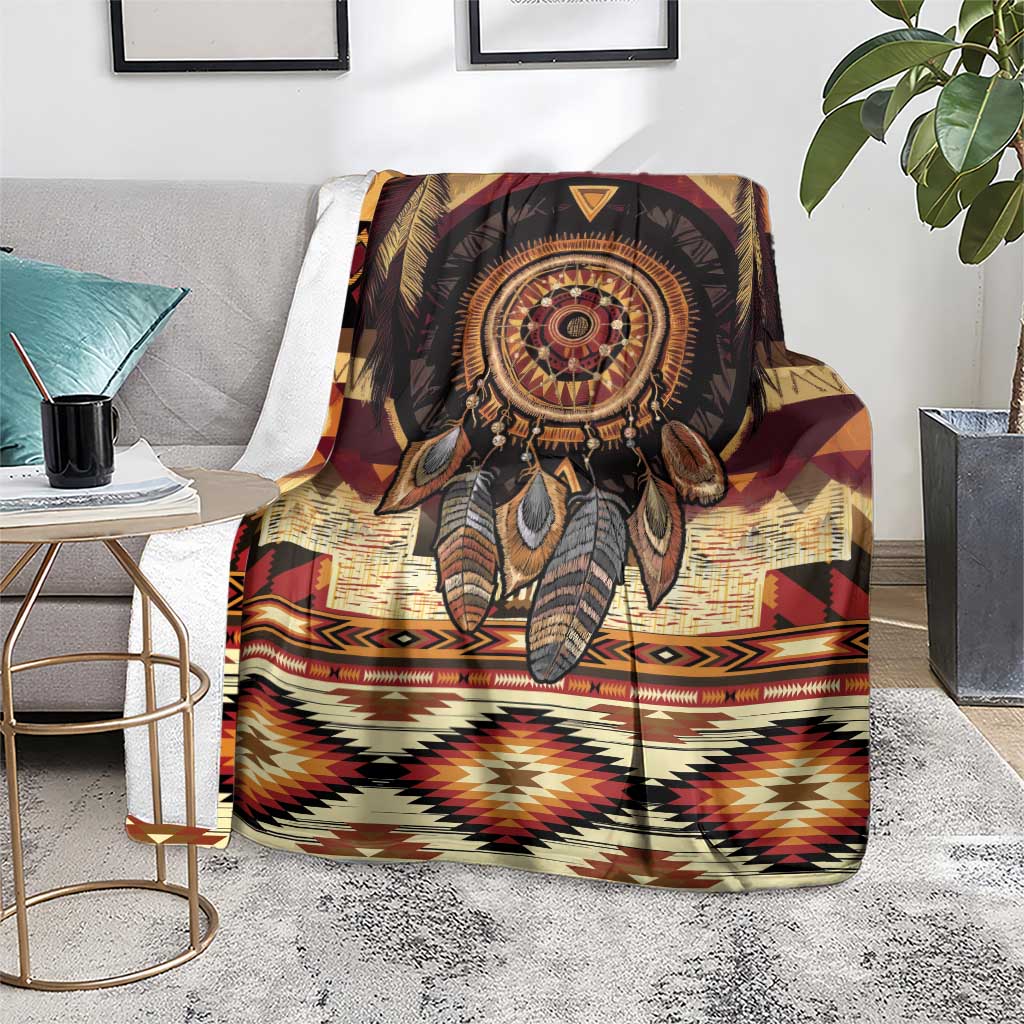 Make America Native Again Blanket Indigenous Peoples Day - Wonder Print Shop