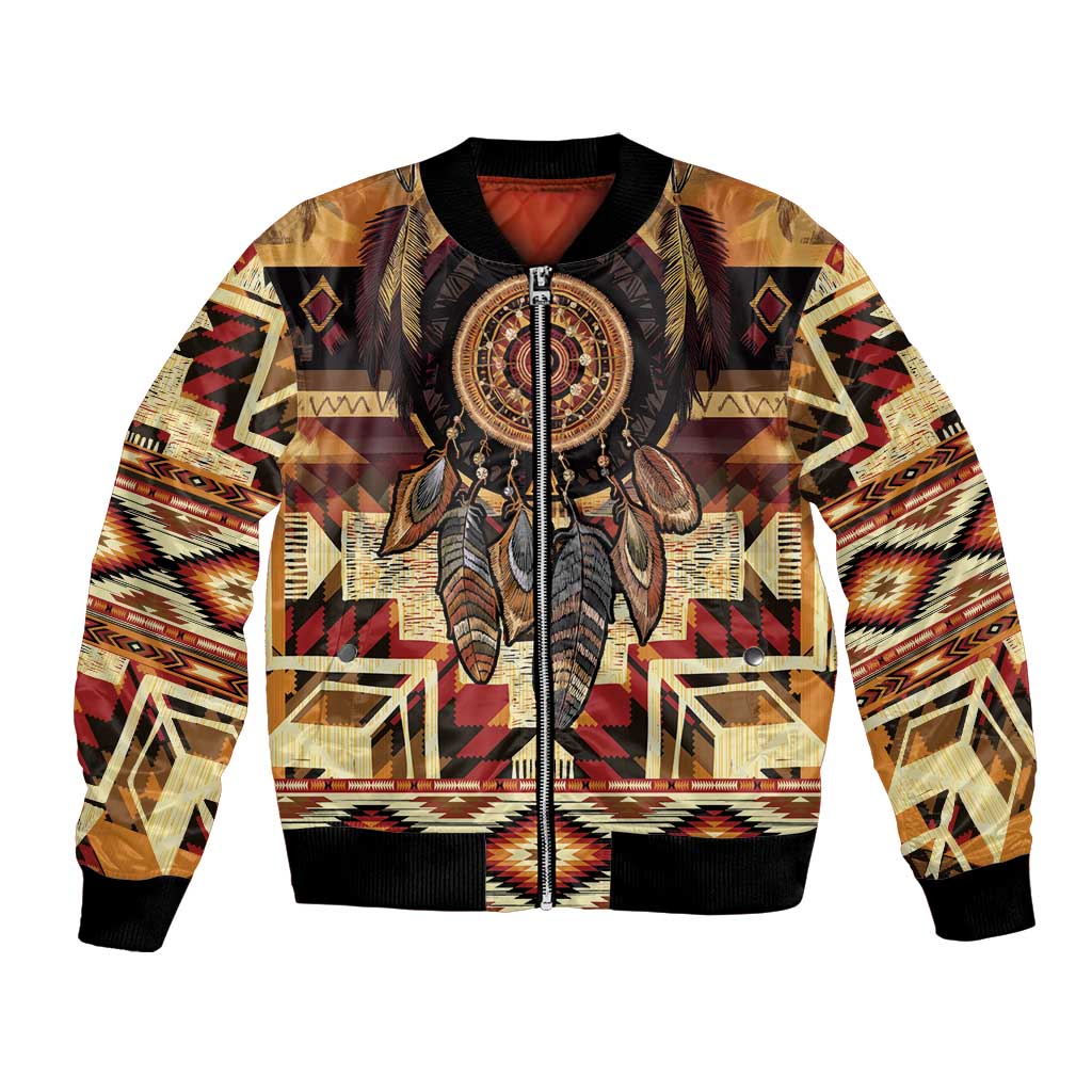 Make America Native Again Bomber Jacket Indigenous Peoples Day - Wonder Print Shop