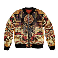 Make America Native Again Bomber Jacket Indigenous Peoples Day - Wonder Print Shop