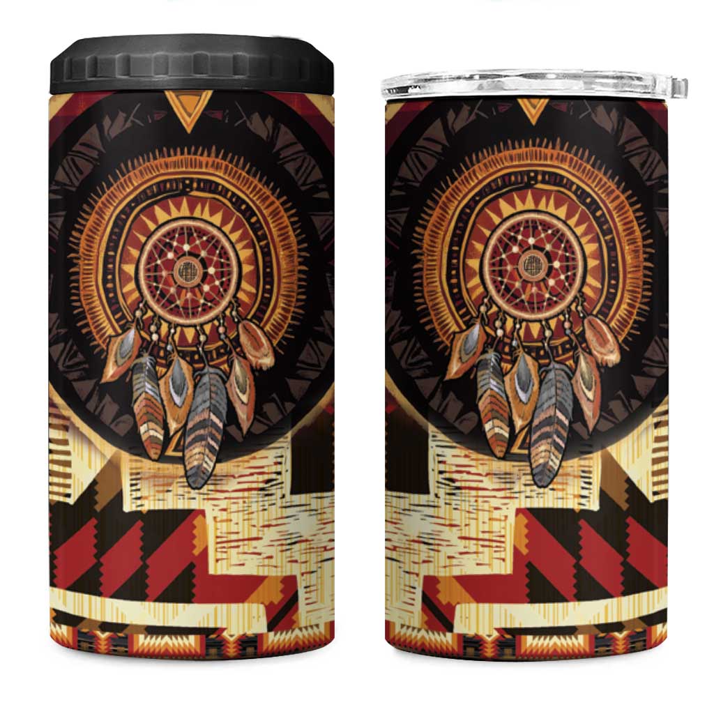 Make America Native Again 4 in 1 Can Cooler Tumbler Indigenous Peoples Day - Wonder Print Shop