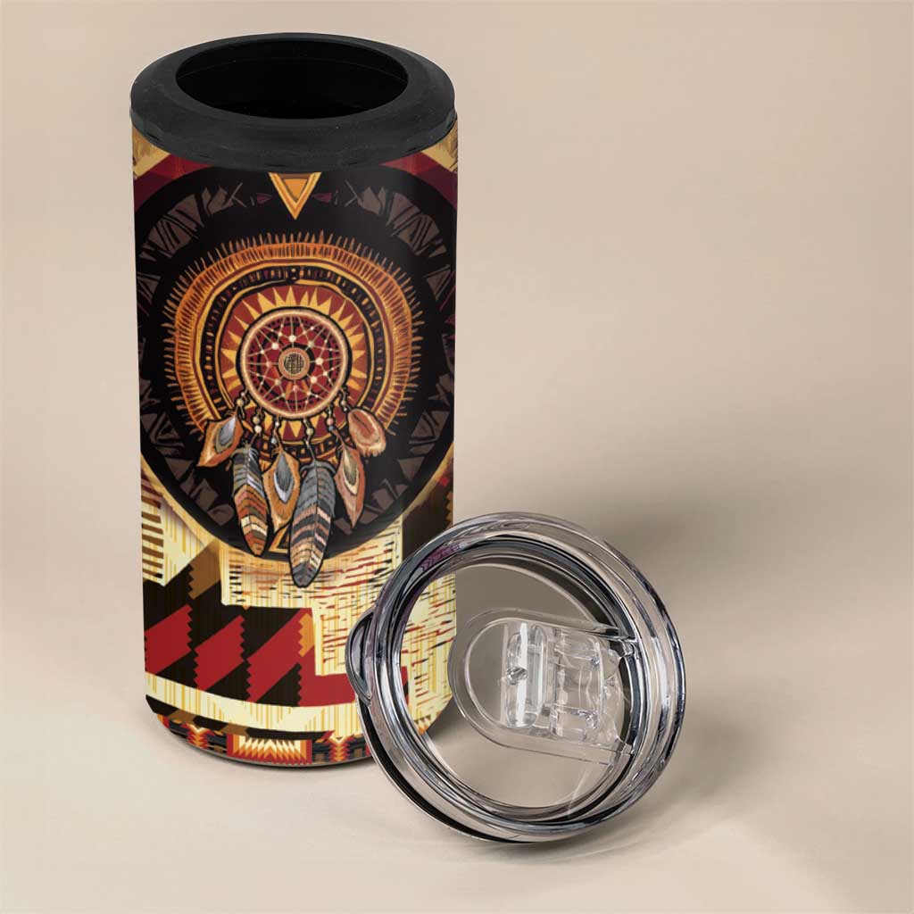 Make America Native Again 4 in 1 Can Cooler Tumbler Indigenous Peoples Day - Wonder Print Shop