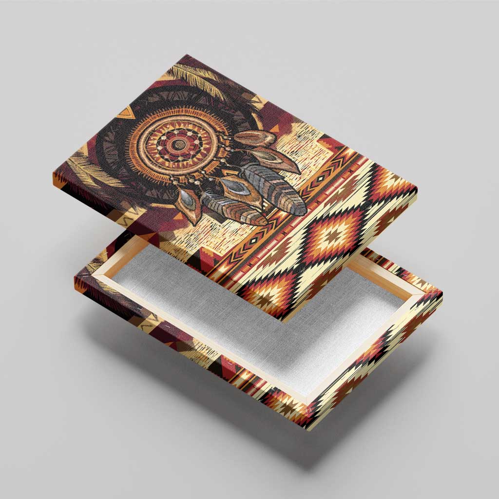 Make America Native Again Canvas Wall Art Indigenous Peoples Day - Wonder Print Shop