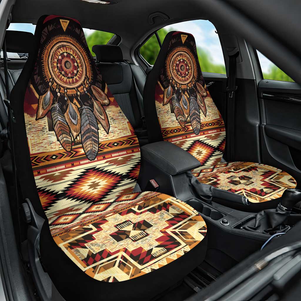Make America Native Again Car Seat Cover Indigenous Peoples Day - Wonder Print Shop