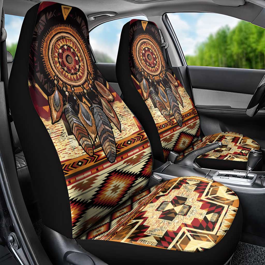 Make America Native Again Car Seat Cover Indigenous Peoples Day - Wonder Print Shop