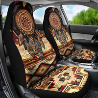 Make America Native Again Car Seat Cover Indigenous Peoples Day - Wonder Print Shop