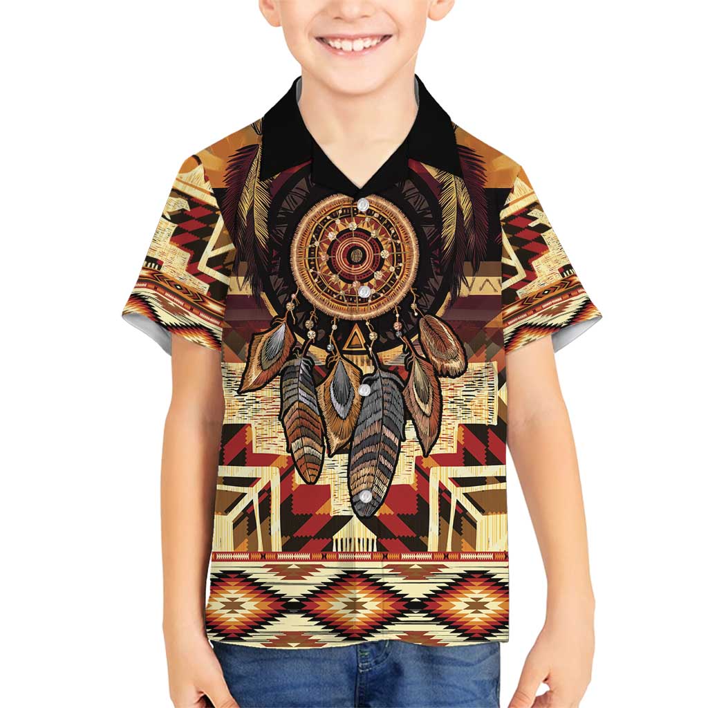 Make America Native Again Family Matching Off Shoulder Short Dress and Hawaiian Shirt Indigenous Peoples Day - Wonder Print Shop