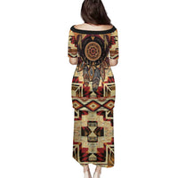 Make America Native Again Family Matching Puletasi and Hawaiian Shirt Indigenous Peoples Day - Wonder Print Shop