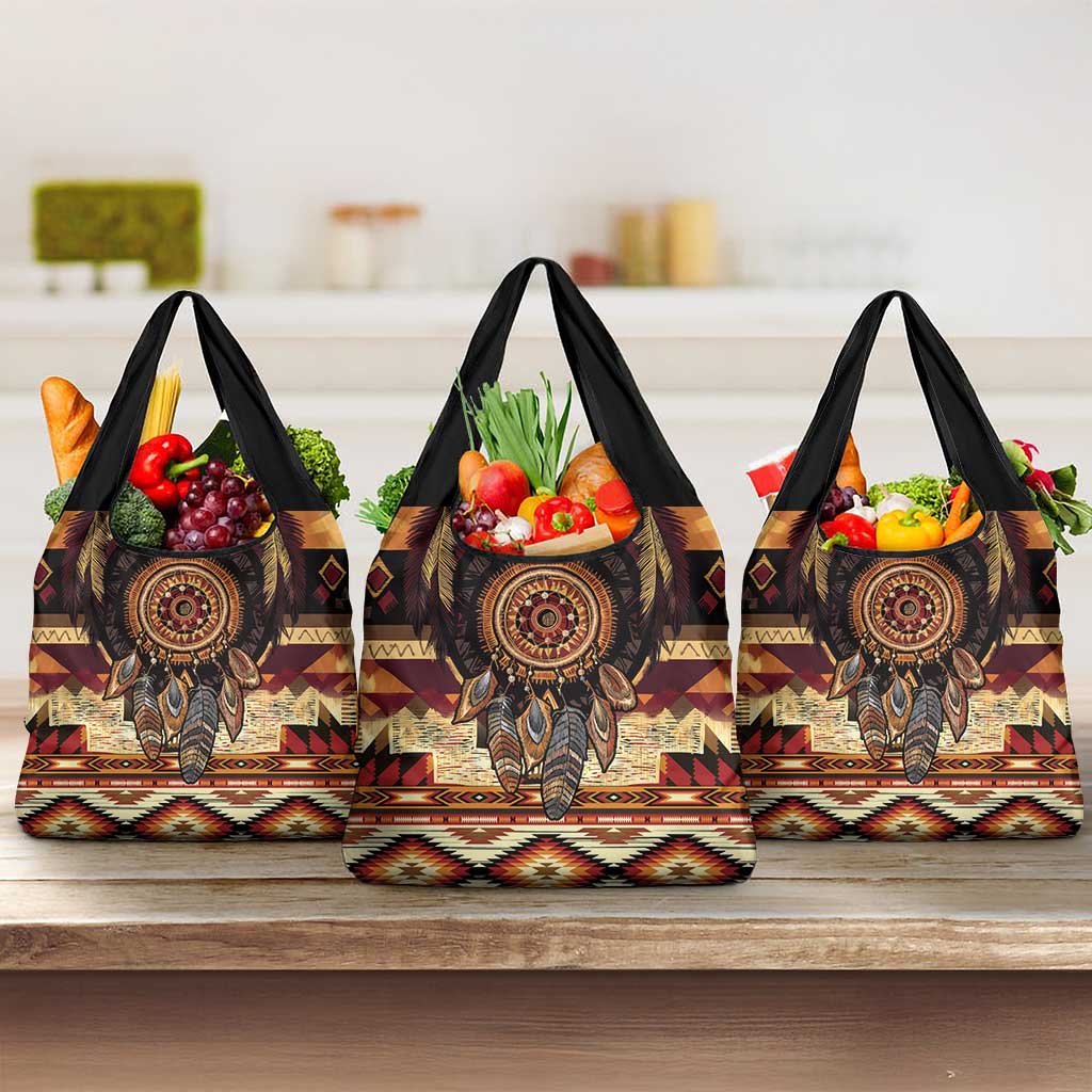 Make America Native Again Grocery Bag Indigenous Peoples Day - Wonder Print Shop