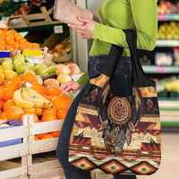 Make America Native Again Grocery Bag Indigenous Peoples Day - Wonder Print Shop