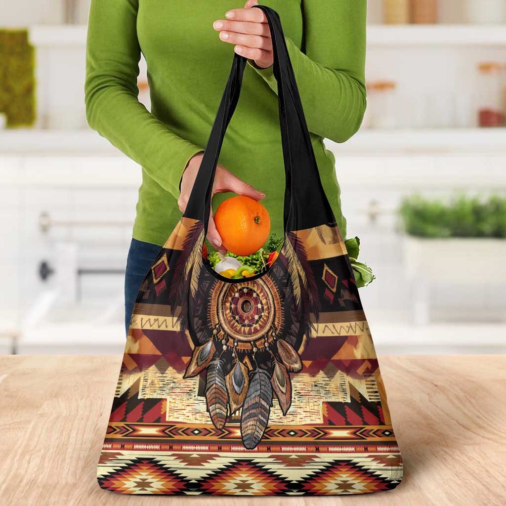 Make America Native Again Grocery Bag Indigenous Peoples Day - Wonder Print Shop