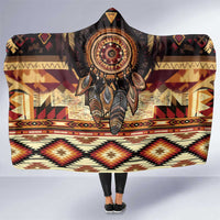 Make America Native Again Hooded Blanket Indigenous Peoples Day - Wonder Print Shop