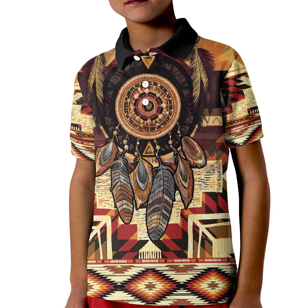 Make America Native Again Kid Polo Shirt Indigenous Peoples Day - Wonder Print Shop