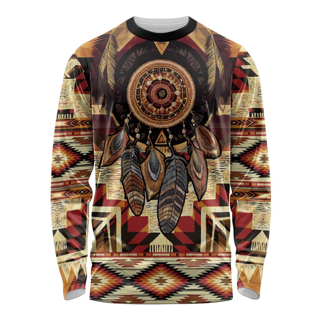 Make America Native Again Long Sleeve Shirt Indigenous Peoples Day - Wonder Print Shop