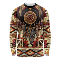 Make America Native Again Long Sleeve Shirt Indigenous Peoples Day - Wonder Print Shop