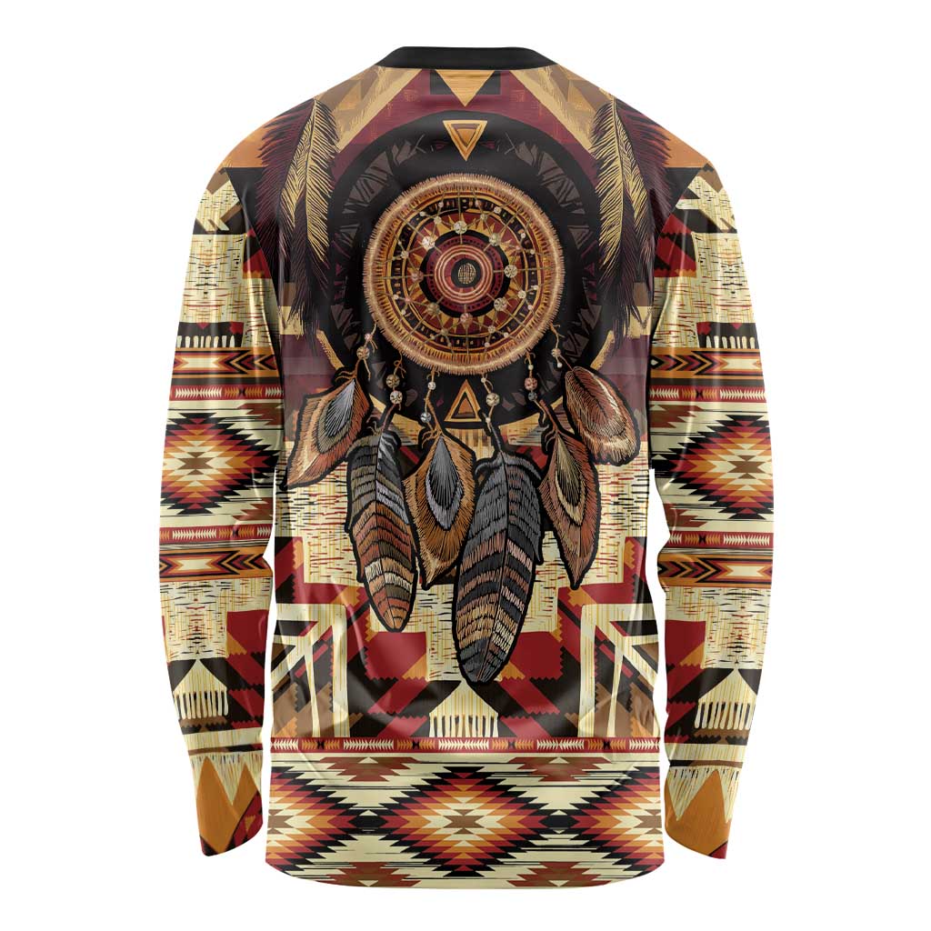 Make America Native Again Long Sleeve Shirt Indigenous Peoples Day - Wonder Print Shop