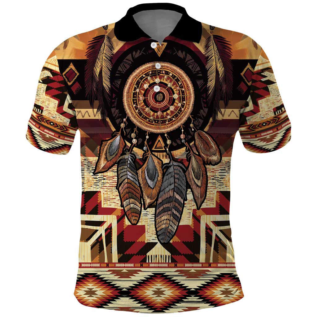 Make America Native Again Polo Shirt Indigenous Peoples Day - Wonder Print Shop