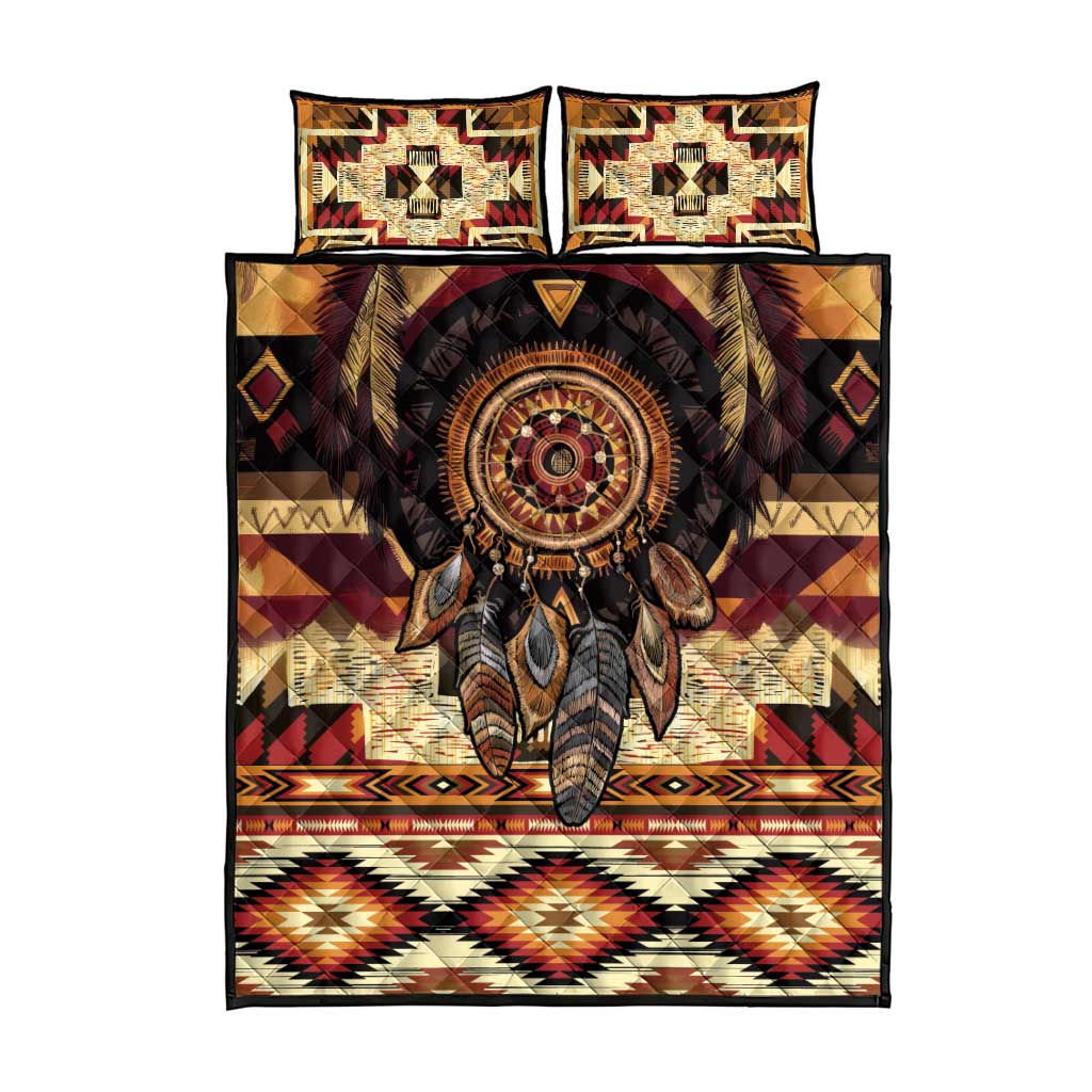 Make America Native Again Quilt Bed Set Indigenous Peoples Day - Wonder Print Shop