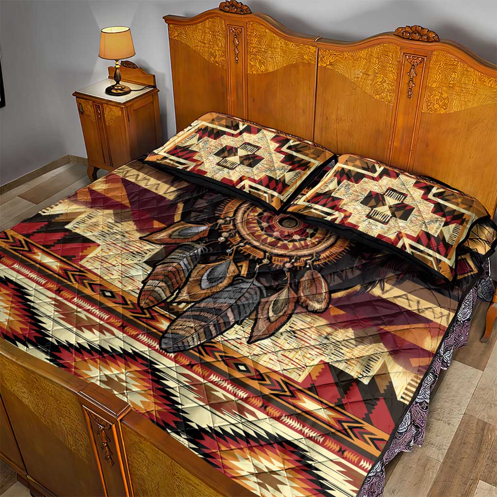 Make America Native Again Quilt Bed Set Indigenous Peoples Day - Wonder Print Shop