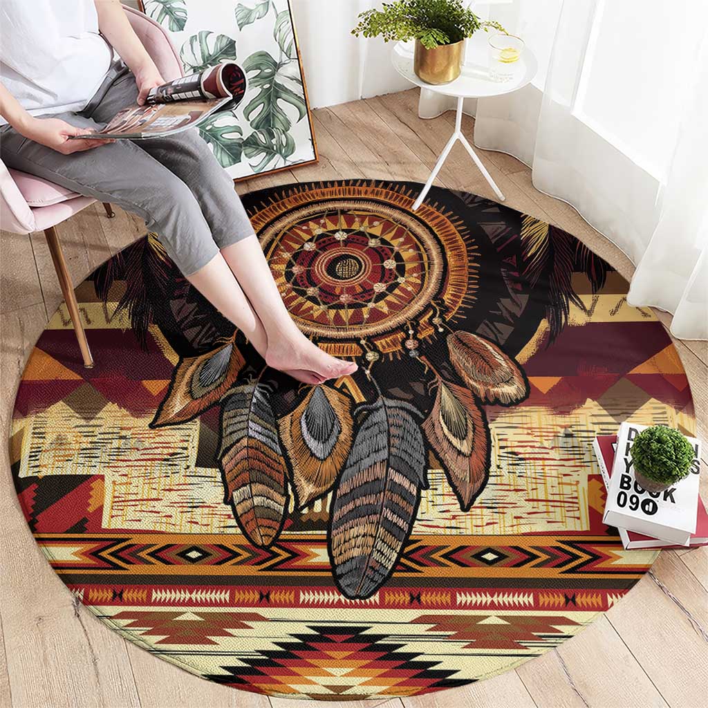 Make America Native Again Round Carpet Indigenous Peoples Day - Wonder Print Shop
