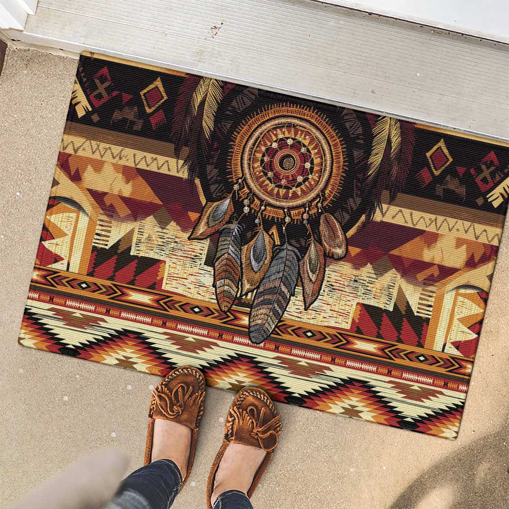 Make America Native Again Rubber Doormat Indigenous Peoples Day - Wonder Print Shop