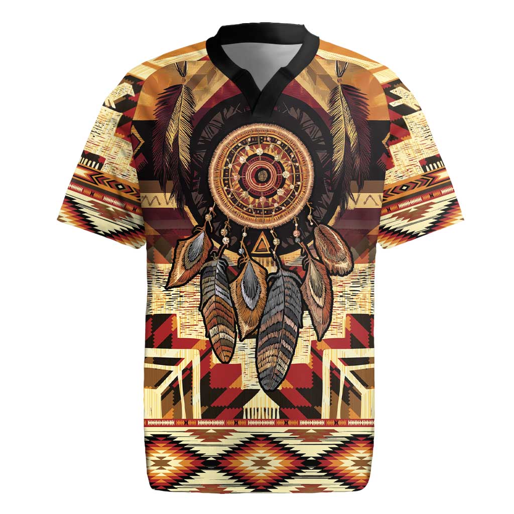 Make America Native Again Rugby Jersey Indigenous Peoples Day - Wonder Print Shop