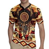 Make America Native Again Rugby Jersey Indigenous Peoples Day - Wonder Print Shop