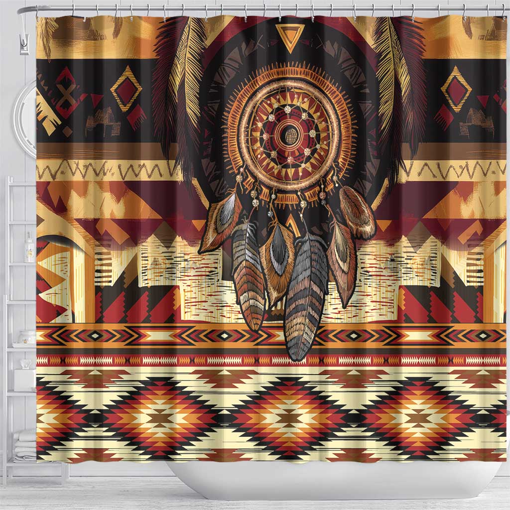 Make America Native Again Shower Curtain Indigenous Peoples Day - Wonder Print Shop