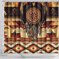 Make America Native Again Shower Curtain Indigenous Peoples Day - Wonder Print Shop