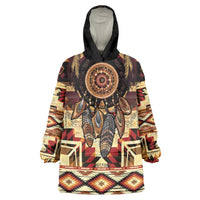 Make America Native Again Wearable Blanket Hoodie Indigenous Peoples Day - Wonder Print Shop