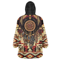 Make America Native Again Wearable Blanket Hoodie Indigenous Peoples Day - Wonder Print Shop