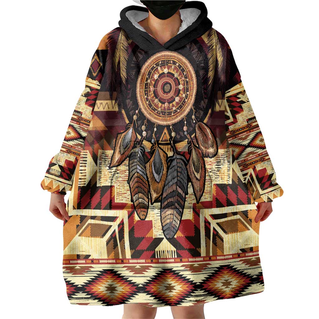 Make America Native Again Wearable Blanket Hoodie Indigenous Peoples Day - Wonder Print Shop