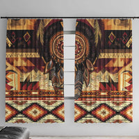Make America Native Again Window Curtain Indigenous Peoples Day - Wonder Print Shop