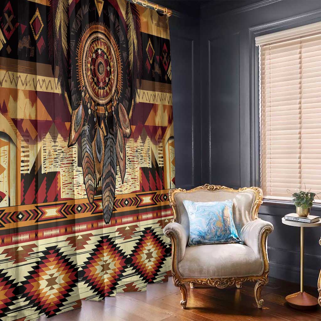 Make America Native Again Window Curtain Indigenous Peoples Day - Wonder Print Shop