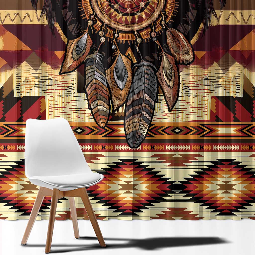 Make America Native Again Window Curtain Indigenous Peoples Day - Wonder Print Shop