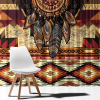 Make America Native Again Window Curtain Indigenous Peoples Day - Wonder Print Shop