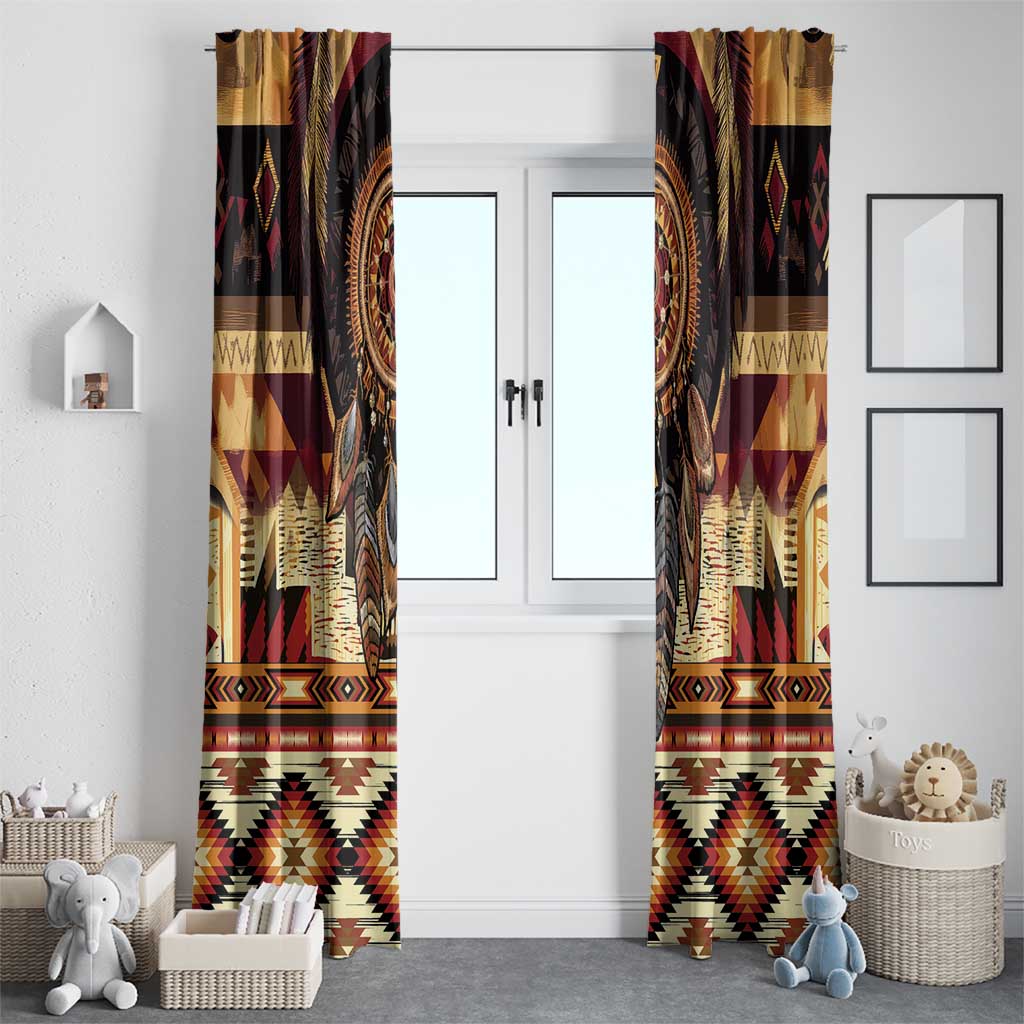 Make America Native Again Window Curtain Indigenous Peoples Day - Wonder Print Shop