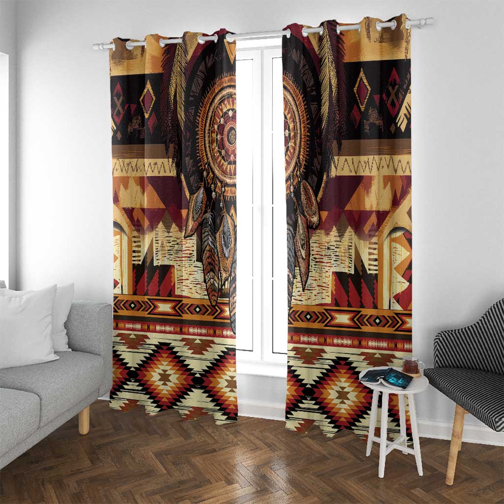 Make America Native Again Window Curtain Indigenous Peoples Day - Wonder Print Shop