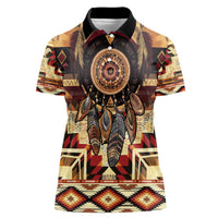 Make America Native Again Women Polo Shirt Indigenous Peoples Day - Wonder Print Shop