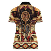 Make America Native Again Women Polo Shirt Indigenous Peoples Day - Wonder Print Shop